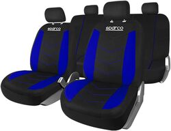 Sparco Universal Seat Cover Blue/Black